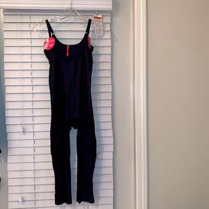 Spanx Capri open bust catsuit